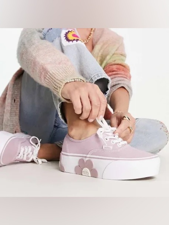 Vans Shoes - Vans stackform osf lilac keepsake sneakers